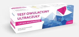 Test owulacyjny ultraczuły LH strumieniowy, 5 sztuk /Diather/