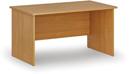 Biurko proste PRIMO WOOD, 1400 x 800 mm,