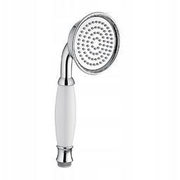 Słuchawka Rączka Prysznicowa Chrom Retro Mosiądz