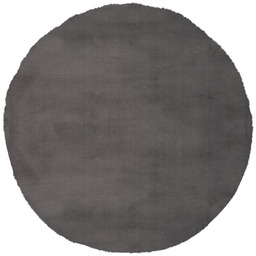 Dywan pluszowy okrągły Obsession Cha Cha CHA535 grey