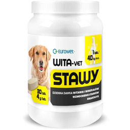 EUROWET Wita-Vet Stawy 30 tabletek dla psa