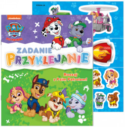 Psi Patrol Zadanie przyklejanie 4 Ruszaj z Psim