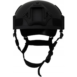 Hełm, Kask ochronny z szyną boczną i mocowcem