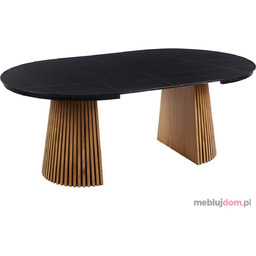 Stół rozkładany ST30-FX Czarny + dąb