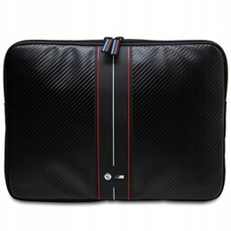 Bmw Sleeve BMCS16COMSCAKR 16"czarny/black Carbon Red Stripes