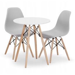 Stół z Krzesłami Nowoczesny Styl Do Kuchni Jadalni