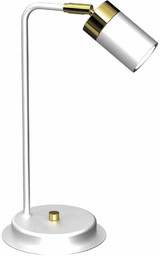 MILAGRO MLP7536 Lampka nocna Joker 1xGU10 Biały/Złoty