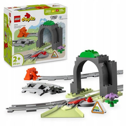 LEGO Duplo - Tory Kolejowe Tunel Zwrotnica ZESTAW