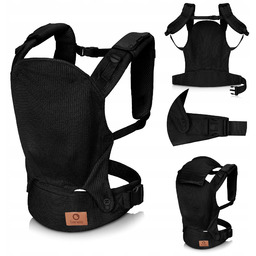 Nosidełko ergonomiczne Lionelo Margareet Air Black