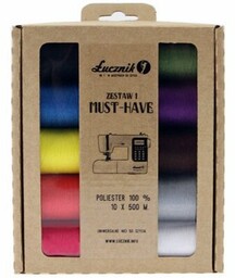 ŁUCZNIK Zestaw nici Must-have (10 sztuk)