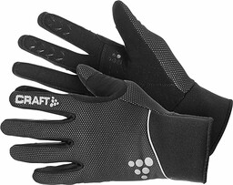Craft Rękawice Touring, czarne, izolowane rękawiczki na zimne