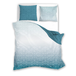 Faro Pościel satynowa 140x200 Milagro Verde 015 niebieska
