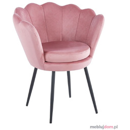 Fotel FR1-FX BLACK Różowy