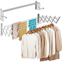 Altaudia Rozsuwana Suszarka Ścienna 120 cm Odporna