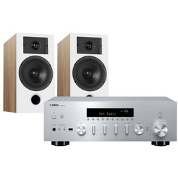 YAMAHA Zestaw stereo MusicCast R-N600A + INDIANA Line