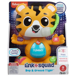 FISHER PRICE Zabawka interaktywna Link Squad Tygrysek Taniec