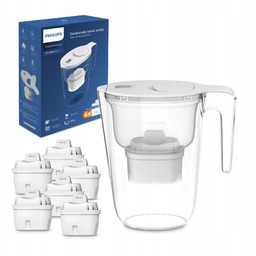 Dzbanek filtrujący Philips 2,6L 6 szt. filtrów