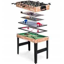 Multi Stół Do Gier 10w1 Piłkarzyki Ping Pong