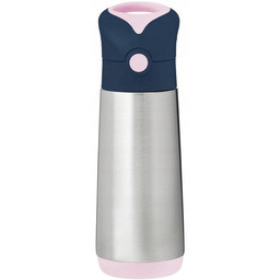 B.box Bidon termiczny ze słomką dla dzieci Indigo