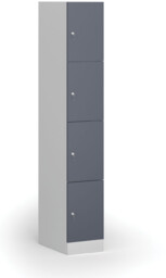 Szafka skrytkowa S1, 4 schowki, 1850 x 300