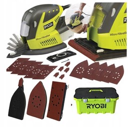 Ryobi Wielofunkcyjna Szlifierka Trójkątna IN2 180W RMS180-TA30 Walizka