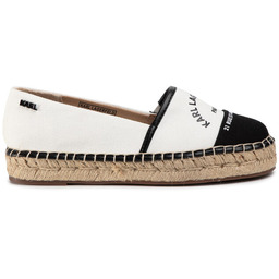 Espadryle KARL LAGERFELD KL80108 Biały