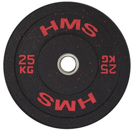 HTBR25 RED TALERZ OLIMPIJSKI BUMPER 25 KG HMS