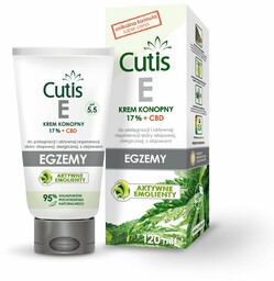 Cutis E Krem konopny 17% + CBD kannabidiol,
