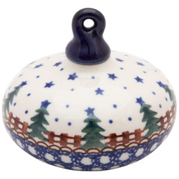 Bombka choinkowa Elipsoida Bolesławiec Boże Narodzenie