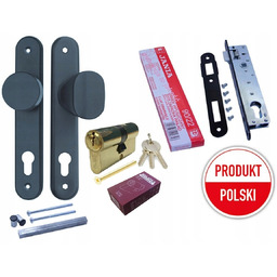 Gałka Pochwyt Zamek 90/22 Wkładka Do Furtki 3