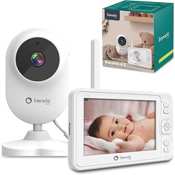 Niania elektroniczna z kamerą Babyline 6.2 biała