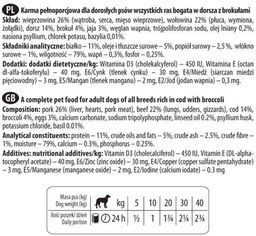 Dolina Noteci Premium Dorsz z brokułami 150g