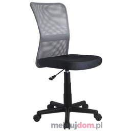 Fotel obrotowy DINGO Halmar Czarno-szary