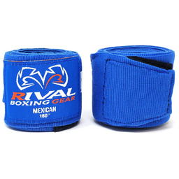 Rival Bandaże Bokserskie Owijki Mexican Handwraps Blue 4,5m