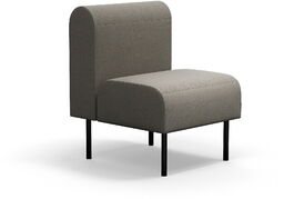 Sofa modułowa VARIETY, 1-osobowa, tkanina Pod CS, taupe