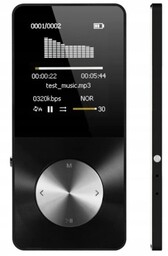 Odtwarzacz MP3 T1 Ebook 16GB Czarny Nowy Model