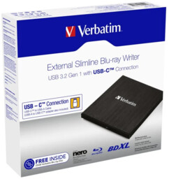 Zewnętrzna nagrywarka Verbatim Blu-ray Slimline USB 3.1 GEN