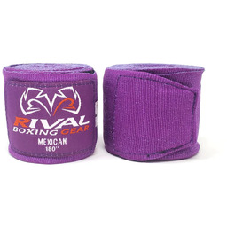 Rival Bandaże Bokserskie Owijki Mexican Handwraps Purple 4,5m