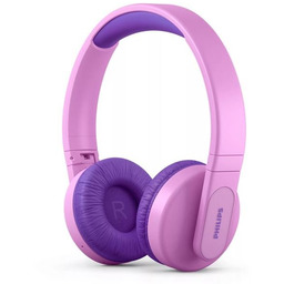 Słuchawki bezprzewodowe nauszne PHILIPS dla dzieci TAK4206PK, Różowy