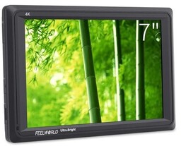 FEELWORLD Monitor podglądowy FW279 7" Czarny