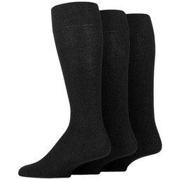 Gentle Grip 3PARY bezuciskowych podkolanówek bawełnianych,, bezszwowe, wysokie