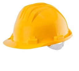 NEO TOOLS Kask ochronny atestowany, żółty