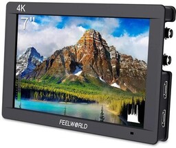 FEELWORLD Monitor podglądowy FW703 7" Czarny