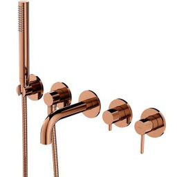 OMNIRES Bateria wannowa Y 5-otworowa podtynkowa z krótką