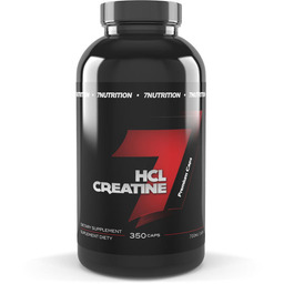 7Nutrition, Kreatyna, Creatine HCL, 350 kapsułek