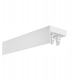 Karnisz z osłoną 2-torowy 440 Szyna sufitowa Pcv