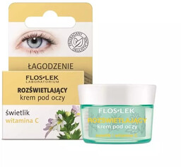 Flos-Lek Rozświetlający krem pod oczy Świetlik i Witamina