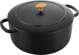 Ballarini Bellamonte Cocotte 28 cm, wokół, czarny, żeliwo