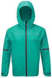 RONHILL Kurtka biegowa damska LIFE NIGHTRUNNER JACKET turkusowa