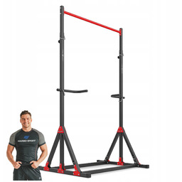 Drążek stacjonarny do podciągania trening siłowy uchwyty